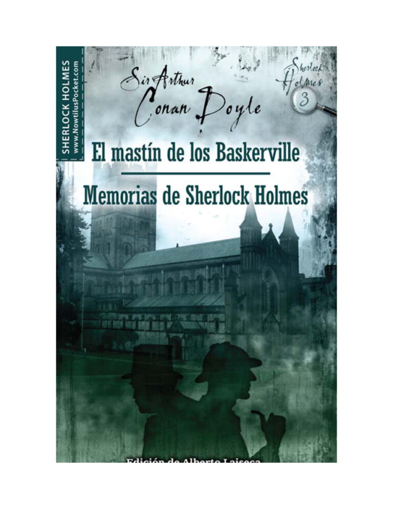El mastin de los Baskerville y Memorias de Sherlock Holmes Spanish Edition Arthur Conan Doyle Kitap Kapağı