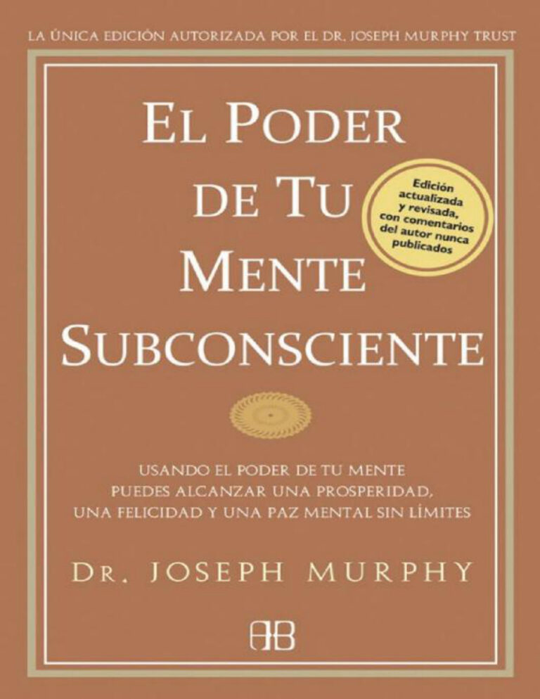 El poder de tu mente subconsciente Spanish Edition Joseph Murphy Kitap Kapağı