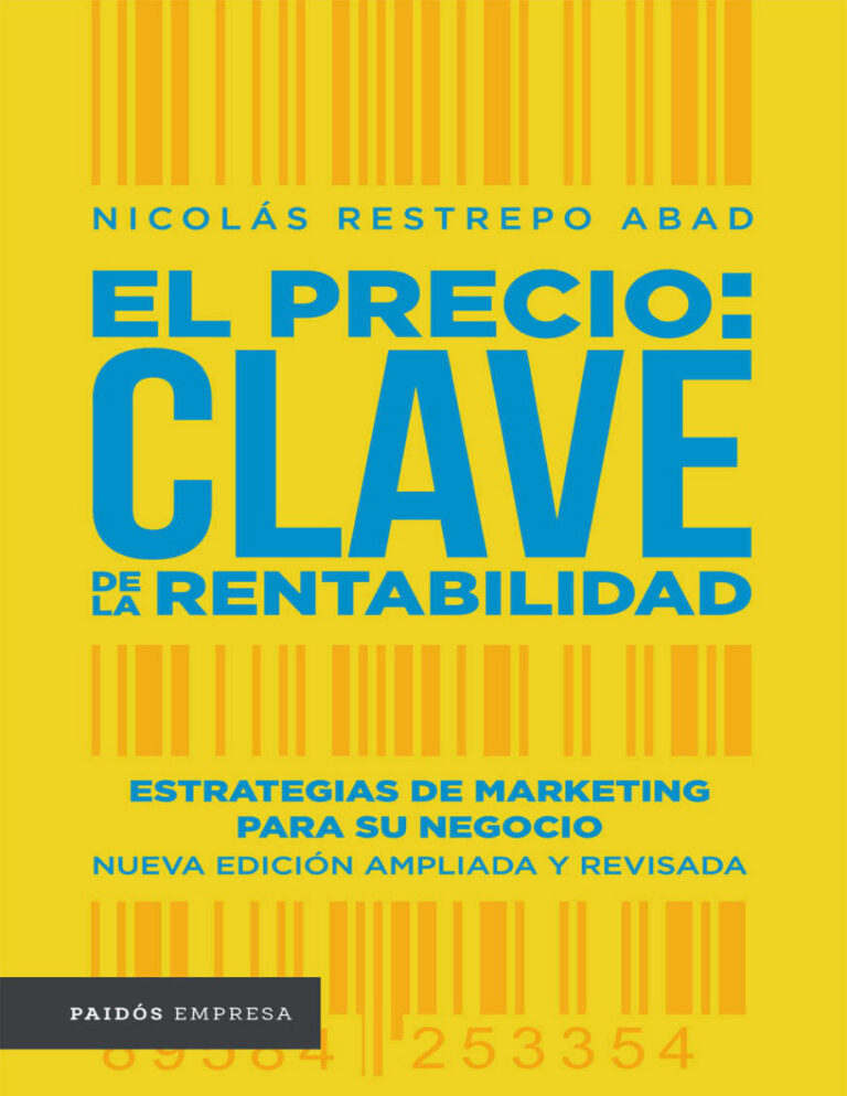 El precio clave de la rentabilidad Spanish Edition Nicolas Restrepo Kitap Kapağı
