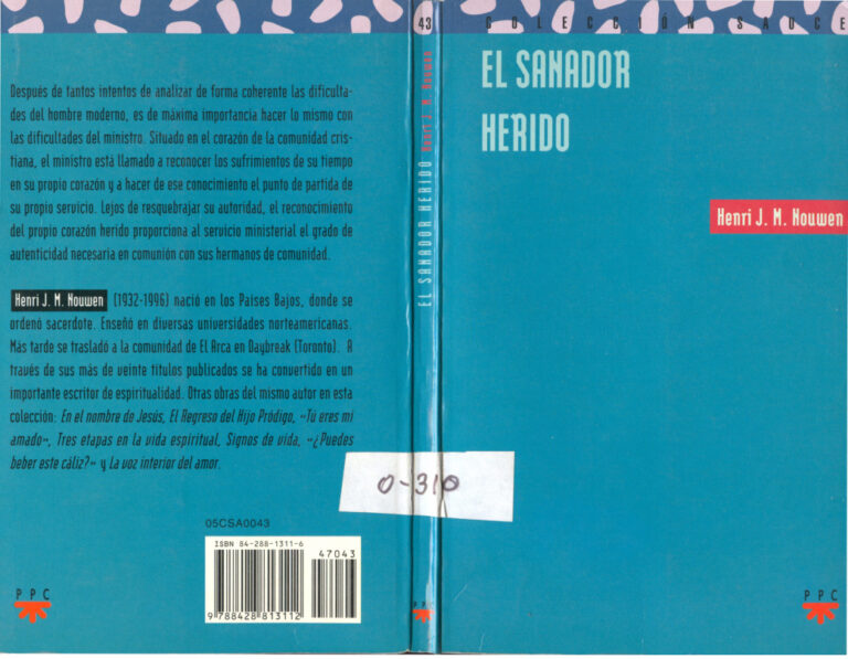 El sanador herido Spanish Edition Henri Nouwen Kitap Kapağı