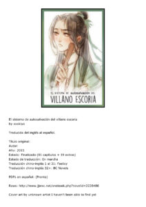El sistema de autosalvacion del Villano Escoria 4 Spanish Edition Mo Xiang Tong Xiu Kitap Kapağı