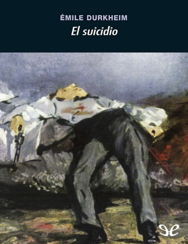 El suicidio Spanish Edition Emile Durkheim Kitap Kapağı