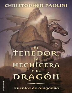 El tenedor la hechicera y el dragon Spanish Edition Christopher Paolini Kitap Kapağı