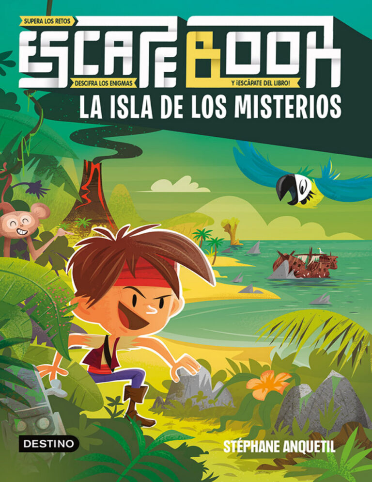 Escape book La isla de los misterios Spanish Edition Stephane Anquetil Kitap Kapağı