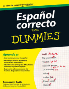 Espanol correcto para Dummies Spanish Edition Fernando Avila Kitap Kapağı