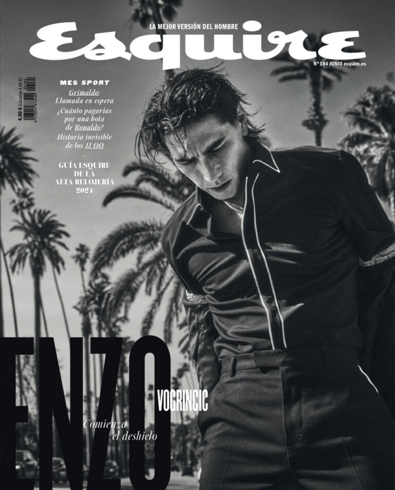 Esquire Espana Junio 2024 SPA Esquire Espana Kitap Kapağı