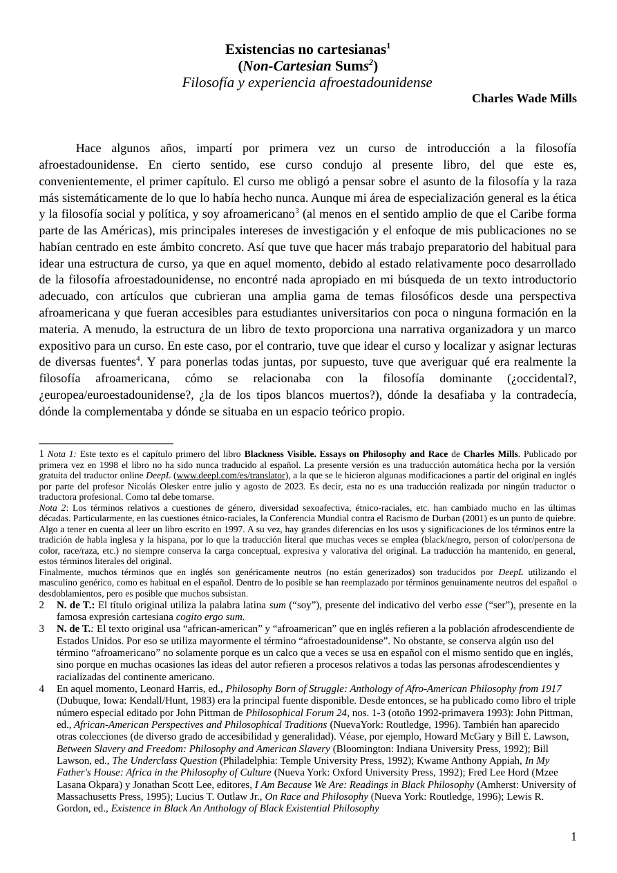 Existencias no-cartesianas PDF Download