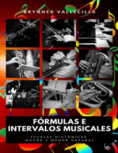 Formulas e Intervalos musicales Spanish Edition Brynner Vallecilla Kitap Kapağı