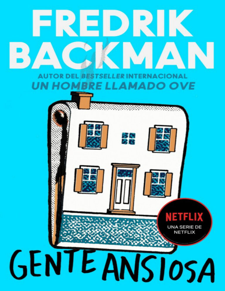 Gente Ansiosa Spanish Edition Fredrick Backman Kitap Kapağı