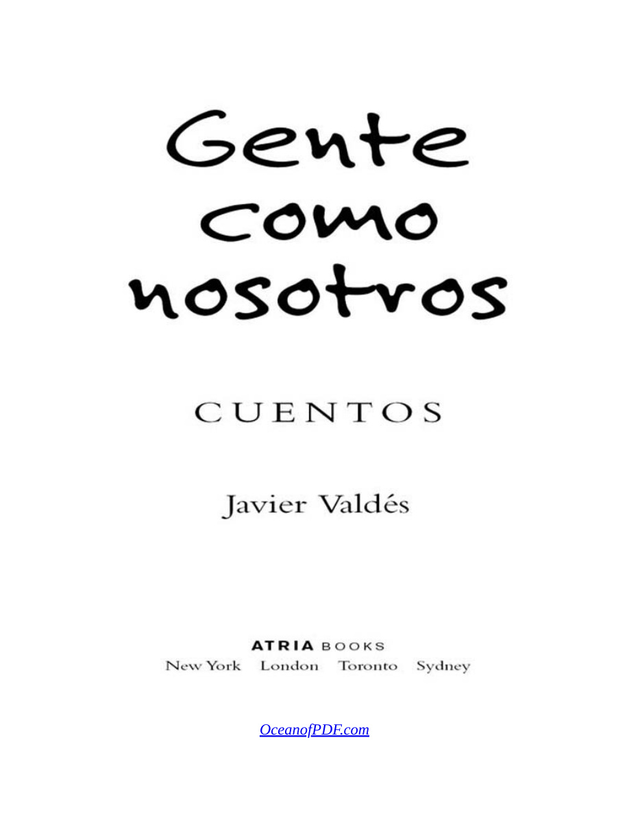 Gente Como Nosotros Spanish Edition PDF Download