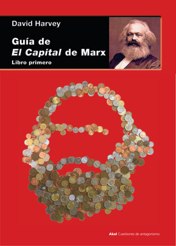 Guia de El Capital de Marx Libro primero Spanish Edition David Harvey Kitap Kapağı
