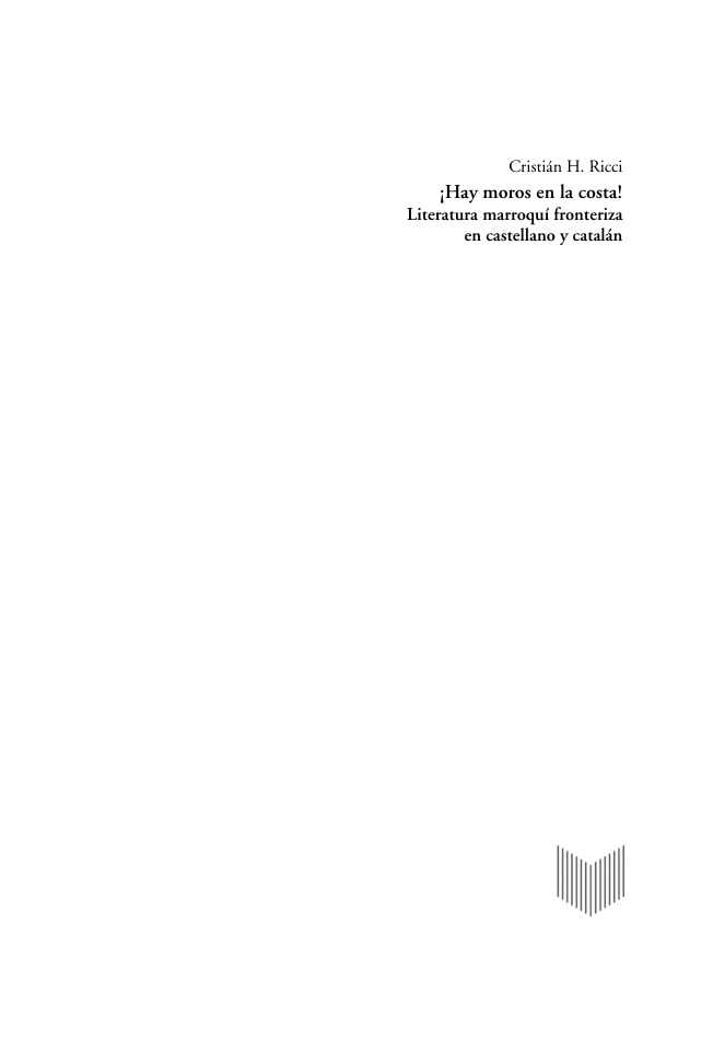 !Hay moros en la costa Spanish Edition Cristian H Ricci Kitap Kapağı