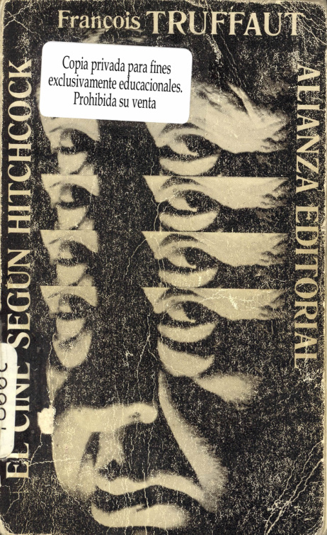 HitchcockTruffaut Spanish Francois Truffaut Kitap Kapağı