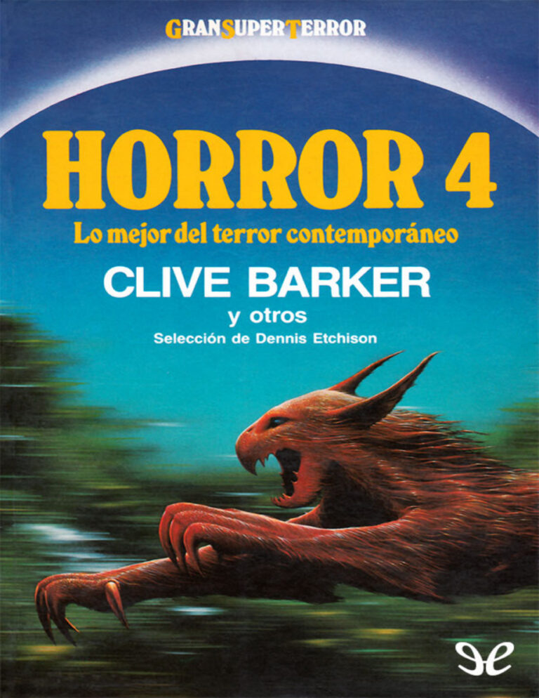 Horror 4 Spanish Edition Dennis Etchison Kitap Kapağı