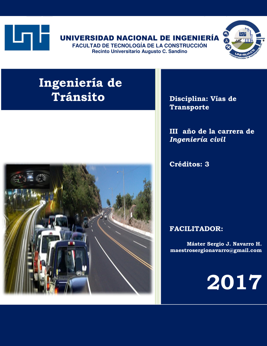 Ingeniería de Tránsito PDF Download