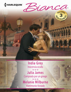 Inocencia oculta Comprada por un griego Matrimonio forzado Spanish Edition India Grey Kitap Kapağı