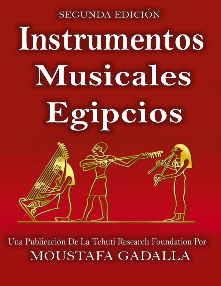 Instrumentos musicales egipcios Spanish Edition Moustafa Gadalla Kitap Kapağı