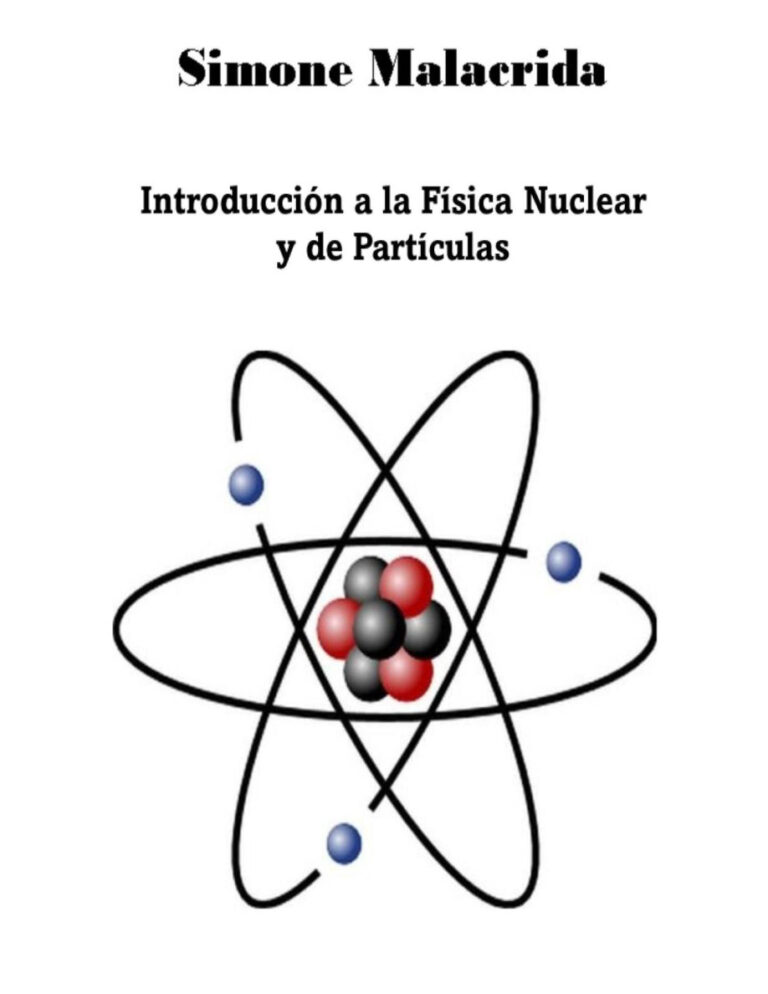 Introduccion a la Fisica Nuclear y de Particulas Spanish Edition Simone Malacrida Kitap Kapağı