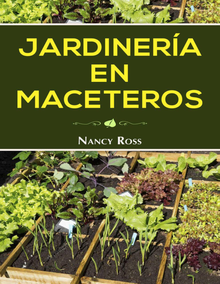 Jardineria en Maceteros Spanish Edition Nancy Ross Kitap Kapağı