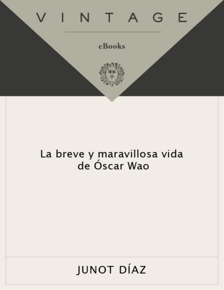 La breve y maravillosa vida de Oscar Wao Spanish Edition Junot Diaz Kitap Kapağı