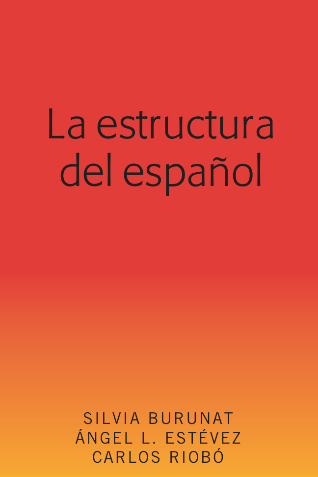 La estructura del espanol Spanish Edition Burunat Kitap Kapağı
