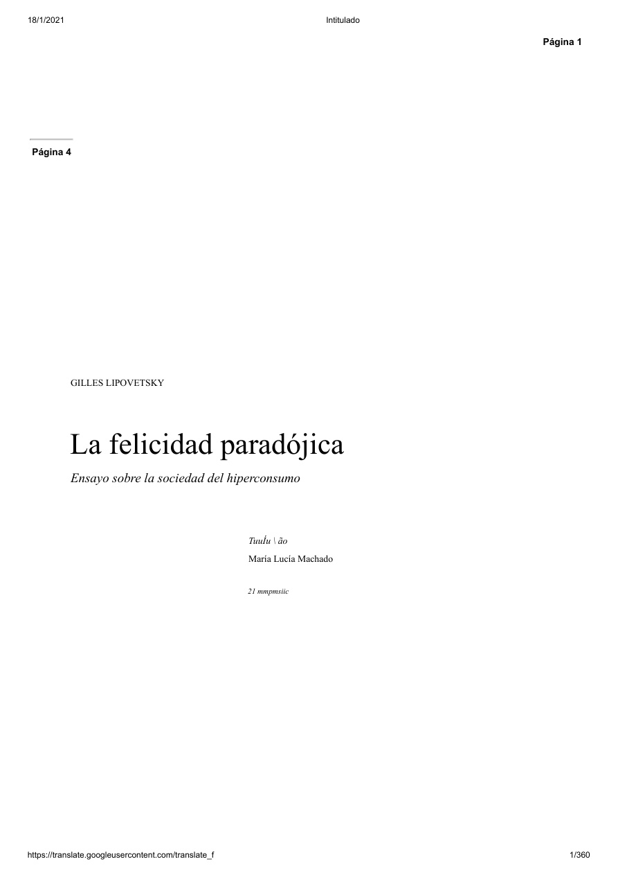 La felicidad paradojica PDF Download