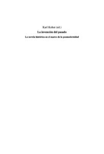 La invencion del pasado Spanish Edition Karl Kohut Kitap Kapağı