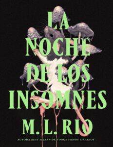 La noche de los insomnes Spanish Edition ML Rio Kitap Kapağı