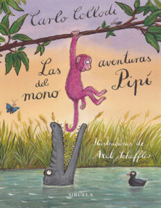 Las aventuras del mono Pipi Spanish Edition Carlo Collodi Kitap Kapağı