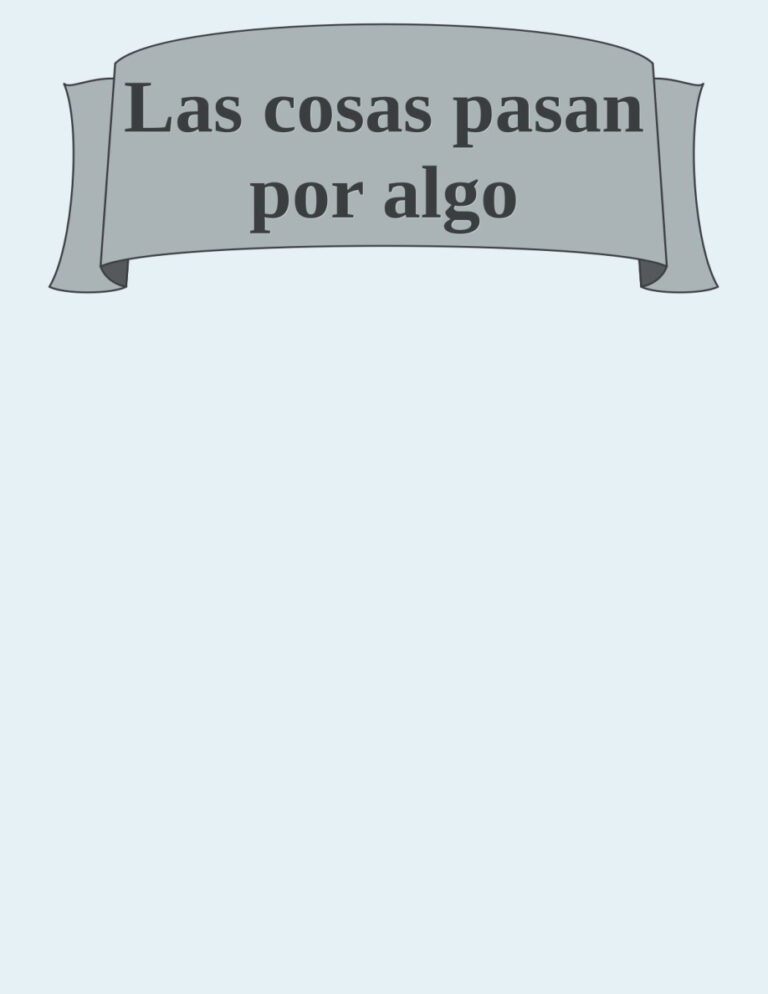 Las cosas pasan por algo o no Spanish Edition Alan Farlar Kitap Kapağı
