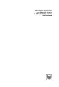 Las vanguardias literarias en Bolivia Colombia Ecuador Peru Venezuela Spanish Edition Hubert Poppel Kitap Kapağı