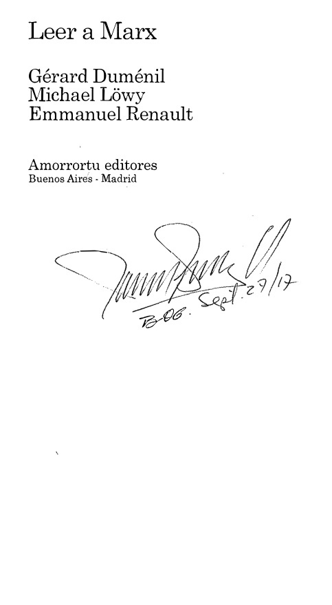 Leer a Marx Spanish Edition Gerard Dumenil Kitap Kapağı
