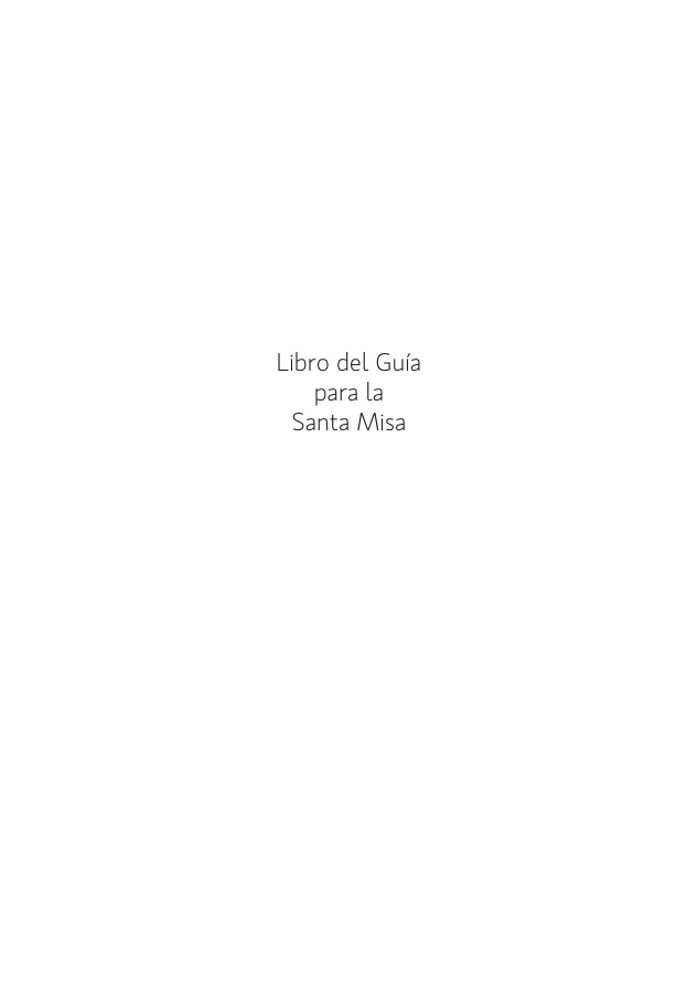 Libro del Guia para la Santa Misa Spanish Edition Edgardo J Trucco Kitap Kapağı