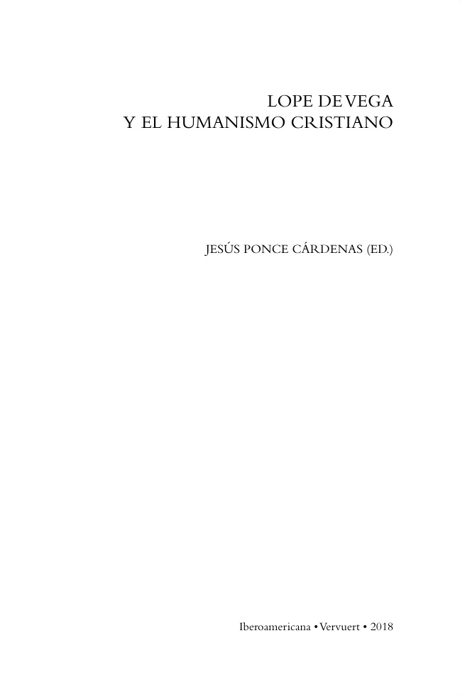 Lope de Vega y el Humanismo cristiano PDF Download