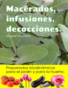 Macerados infusiones decocciones Spanish Edition Miguel Savater Kitap Kapağı