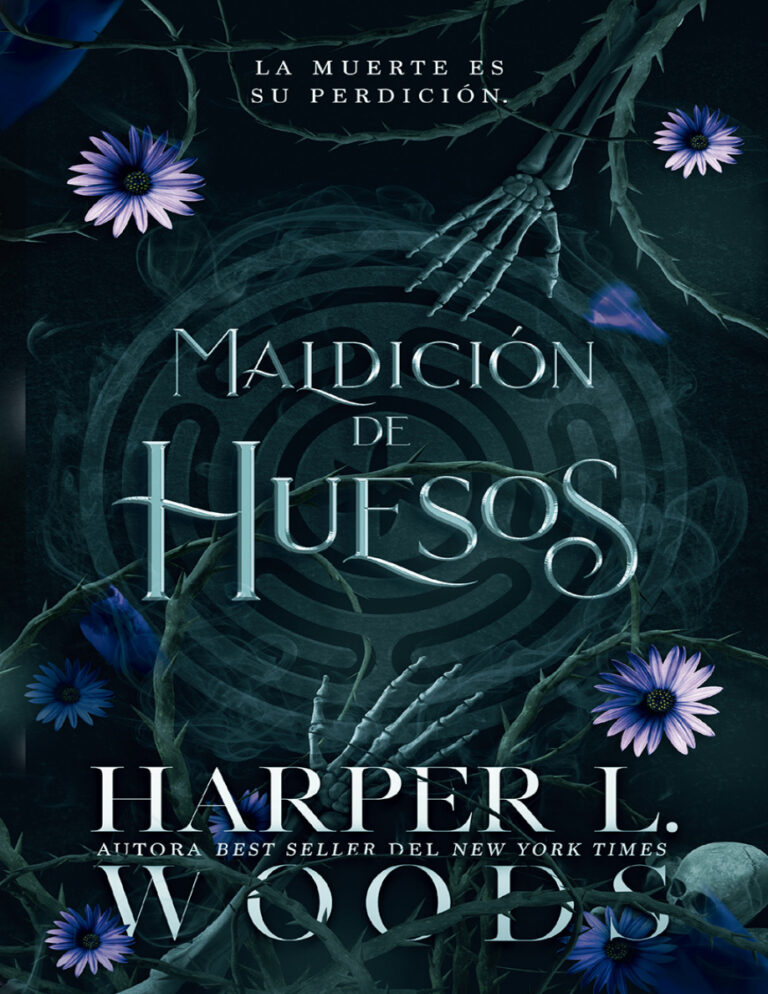 Maldicion de huesos Spanish Edition Harper LWoods Kitap Kapağı