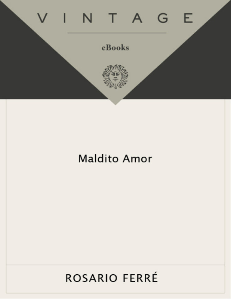 Maldito amor Spanish Edition Rosario Ferre Kitap Kapağı