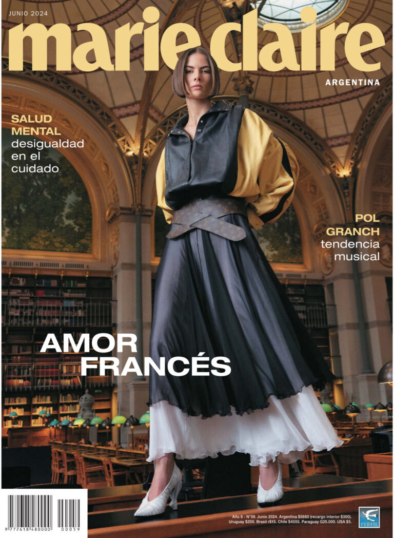 Marie Claire Argentina N59 Junio 2024 SPA Marie Claire Argentina Kitap Kapağı