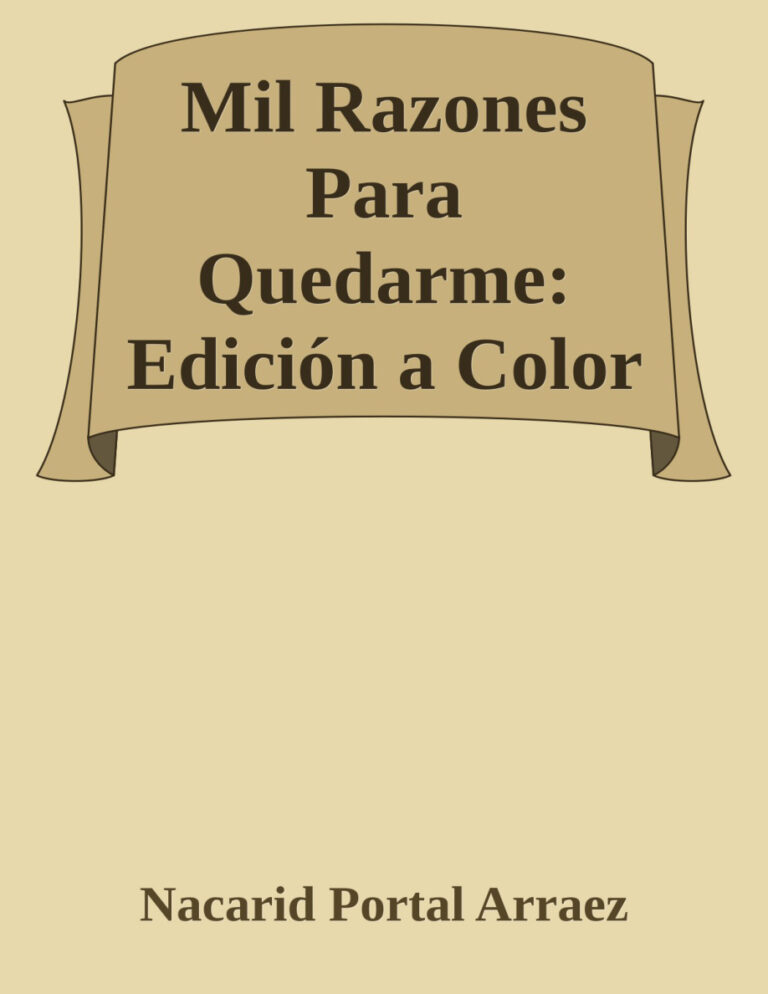 Mil razones para quedarme Spanish Edition Nacarid portal Kitap Kapağı
