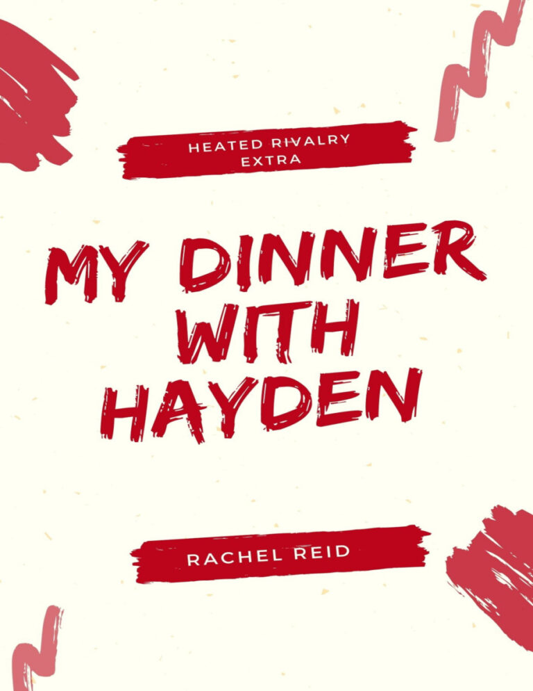 My Dinner with Hayden Spanish Edition Rachel Reid Kitap Kapağı