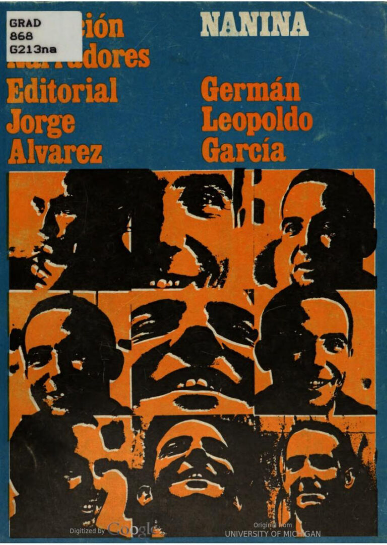 Nanina Spanish Edition German Leopoldo Garcia Kitap Kapağı