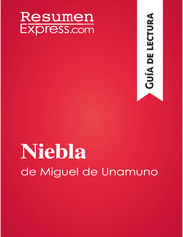Niebla de Miguel de Unamuno Spanish Edition ResumenExpress Kitap Kapağı