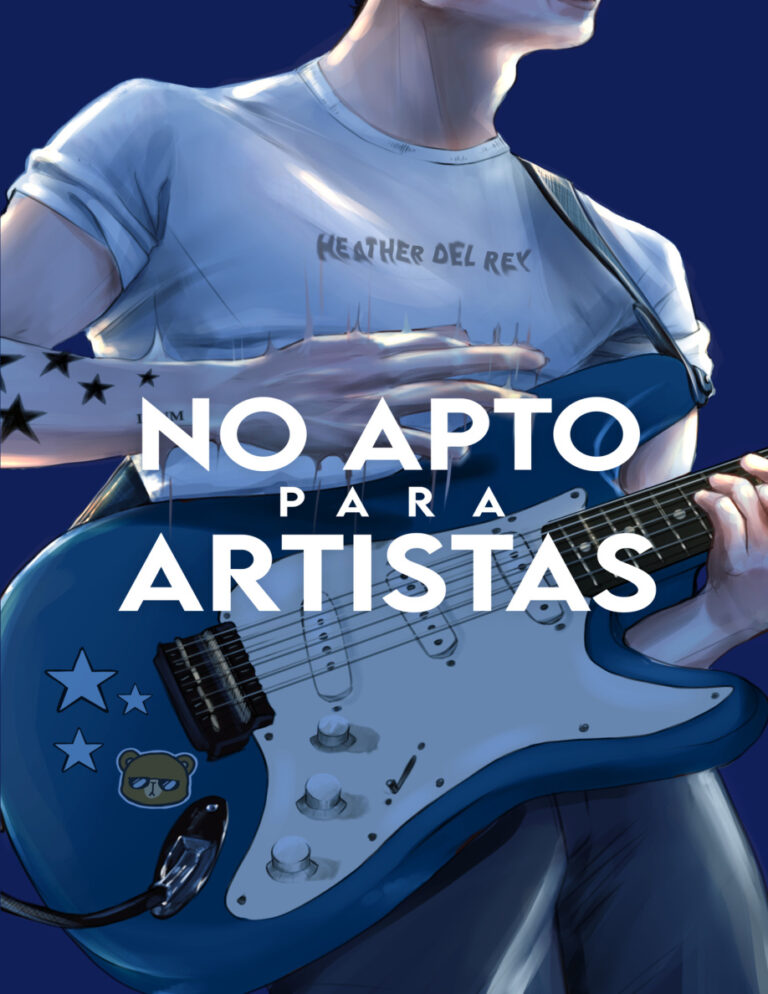 No apto para artistas Spanish Edition Heather del rey Kitap Kapağı