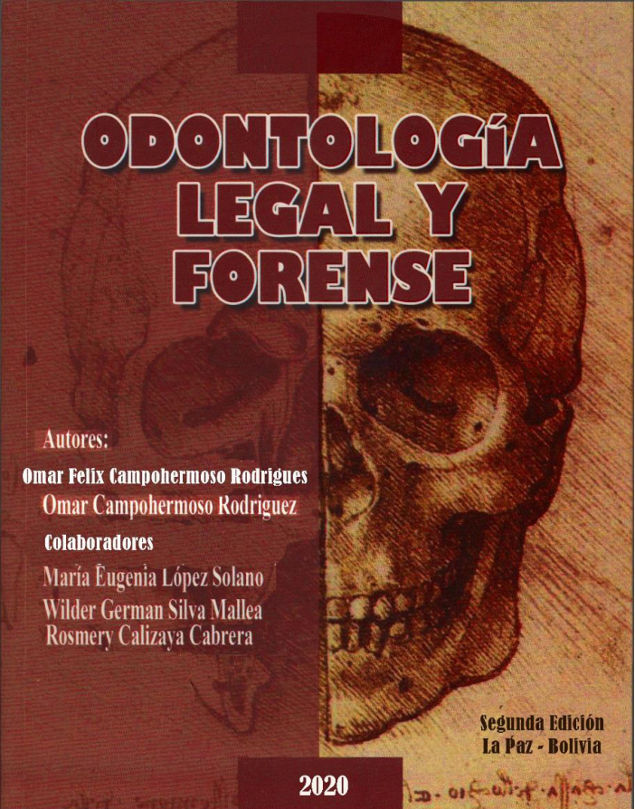 Odontologia Legal y Forense Spanish Edition Omar Felix Campohermoso Rodriguez Kitap Kapağı