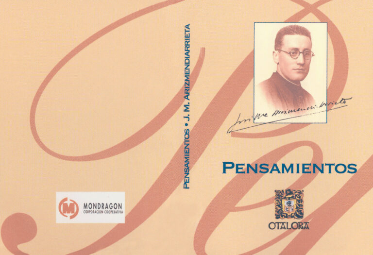 Pensamientos Spanish Edition Jose Maria Arizmendiarrieta Kitap Kapağı