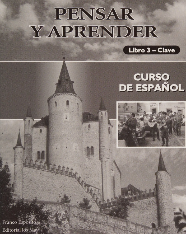 Pensar y aprender libro 3 Spanish Edition Franco Esposito Kitap Kapağı