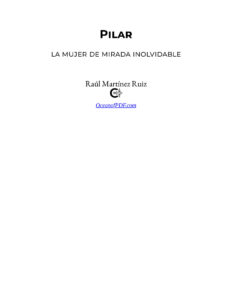 Pilar Spanish Edition Raul Martinez Ruiz Kitap Kapağı