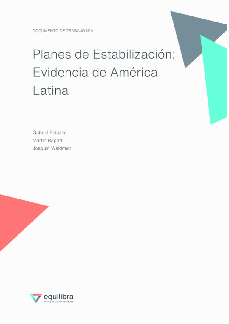 Planes de Estabilizacion Spanish Edition Gabriel Palazzo Kitap Kapağı