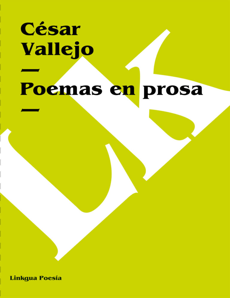 Poemas en prosa Spanish Edition Cesar Vallejo Kitap Kapağı
