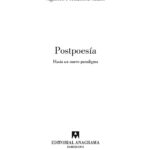 Postpoesia Spanish Edition Agustn Fernndez Mallo Kitap Kapağı
